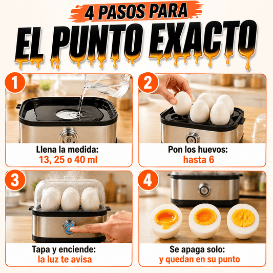EggMaster Pro - Tus huevos en su punto, sin adivinar