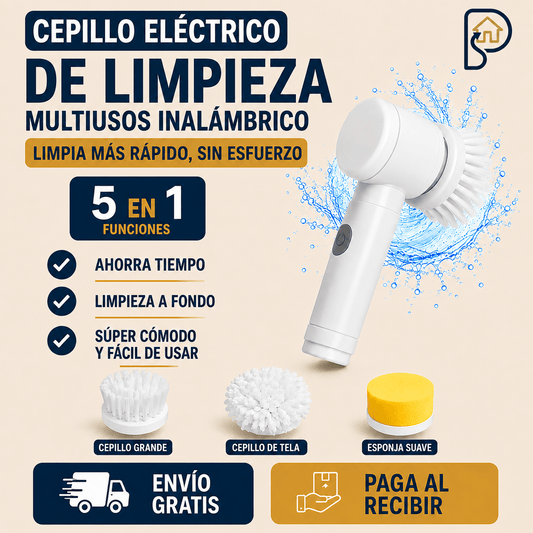 Magic Brush - Cepillo De Limpieza Eléctrico.
